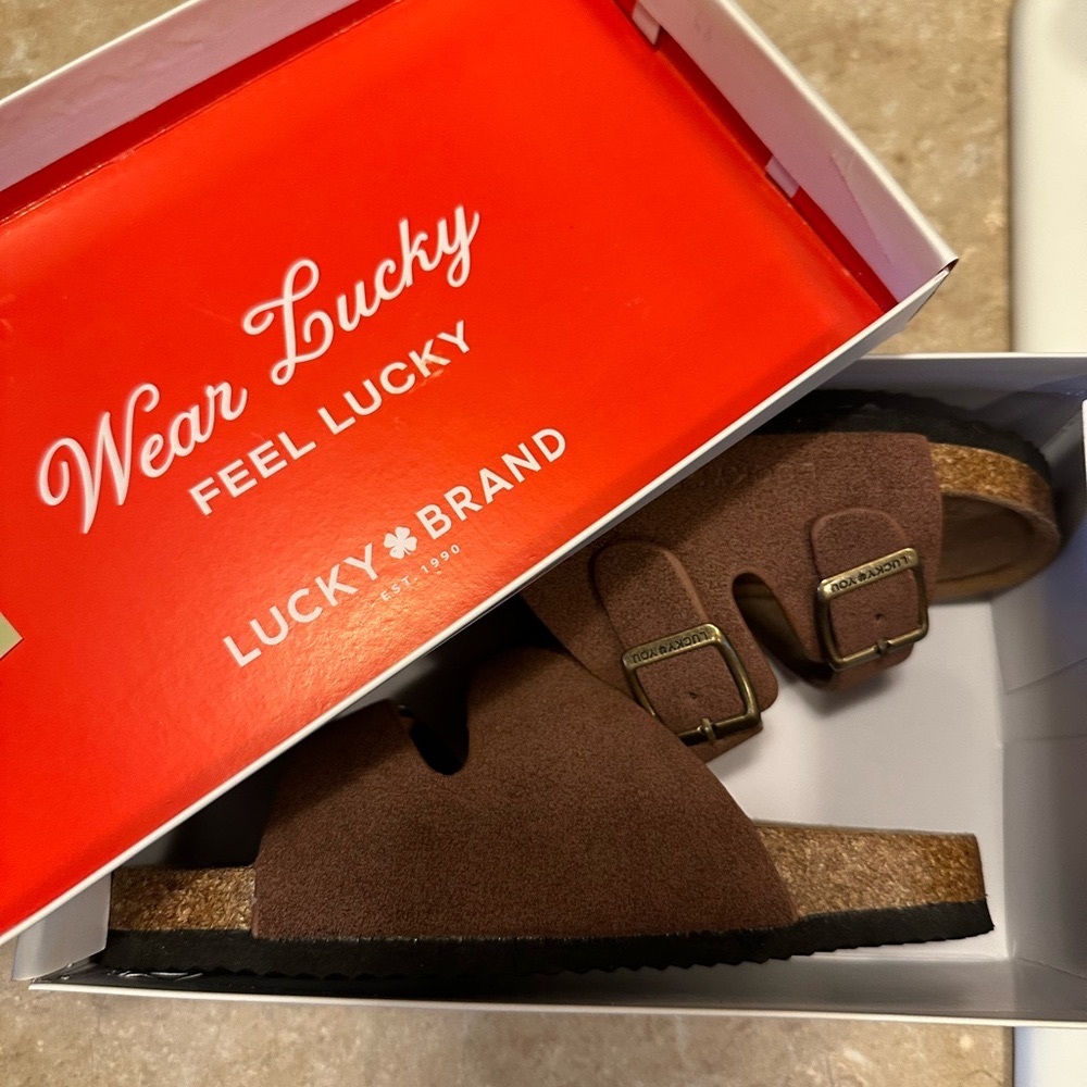 Lucky Brand Brown Sandals